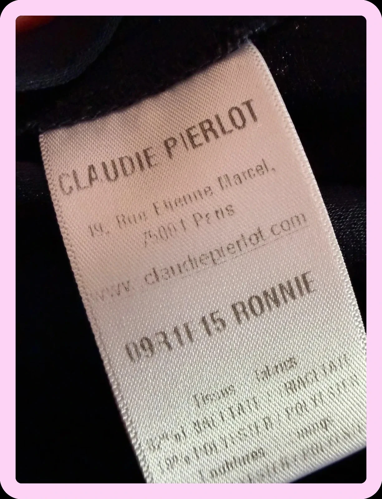 Vestido mujer Claudie pierlot talla 40 – photo 13